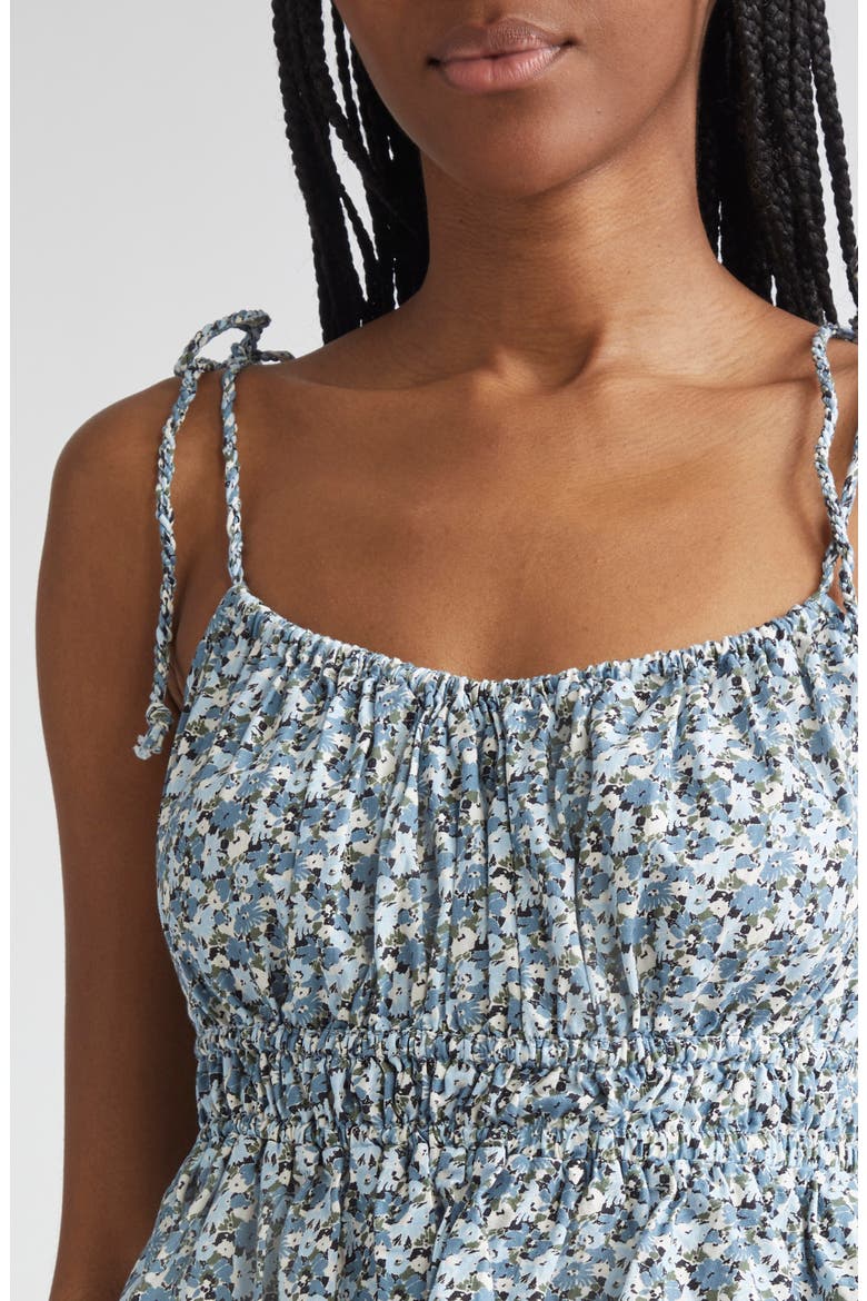 Erving Peplum Camisole, Alternate, color, LAKE MIST MULTI