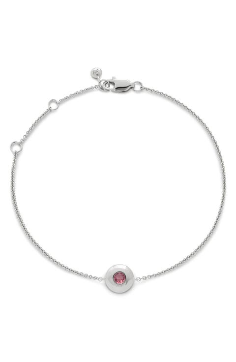 October Birthstone Tourmaline Bracelet