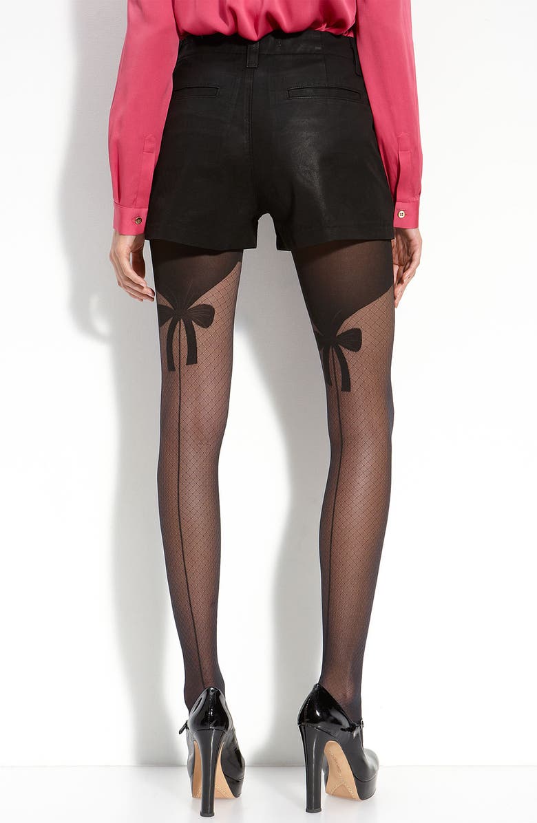 Wolford 'Secret Bow' Pantyhose, Main, color,