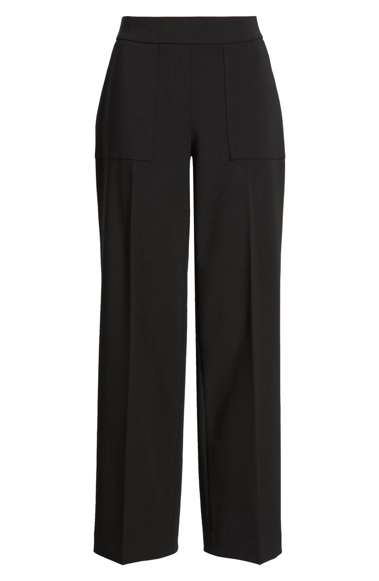 Anne Klein Pull-On Pants, Alternate, color, Anne Black
