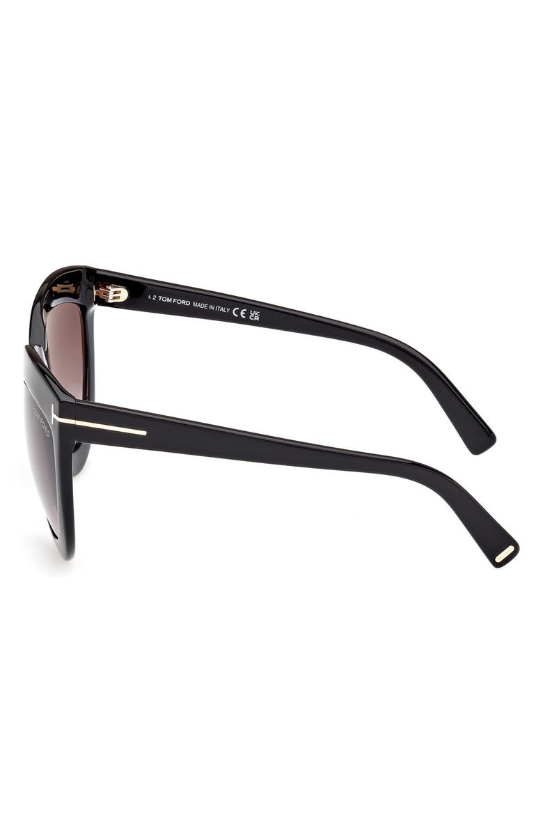 TOM FORD Doris 59mm Shield Sunglasses, Alternate, color,