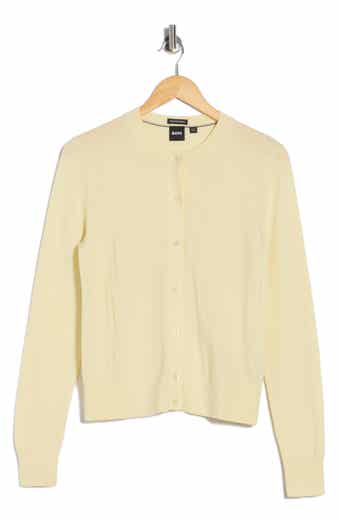BOSS Fadenasi Virgin Wool Cardigan