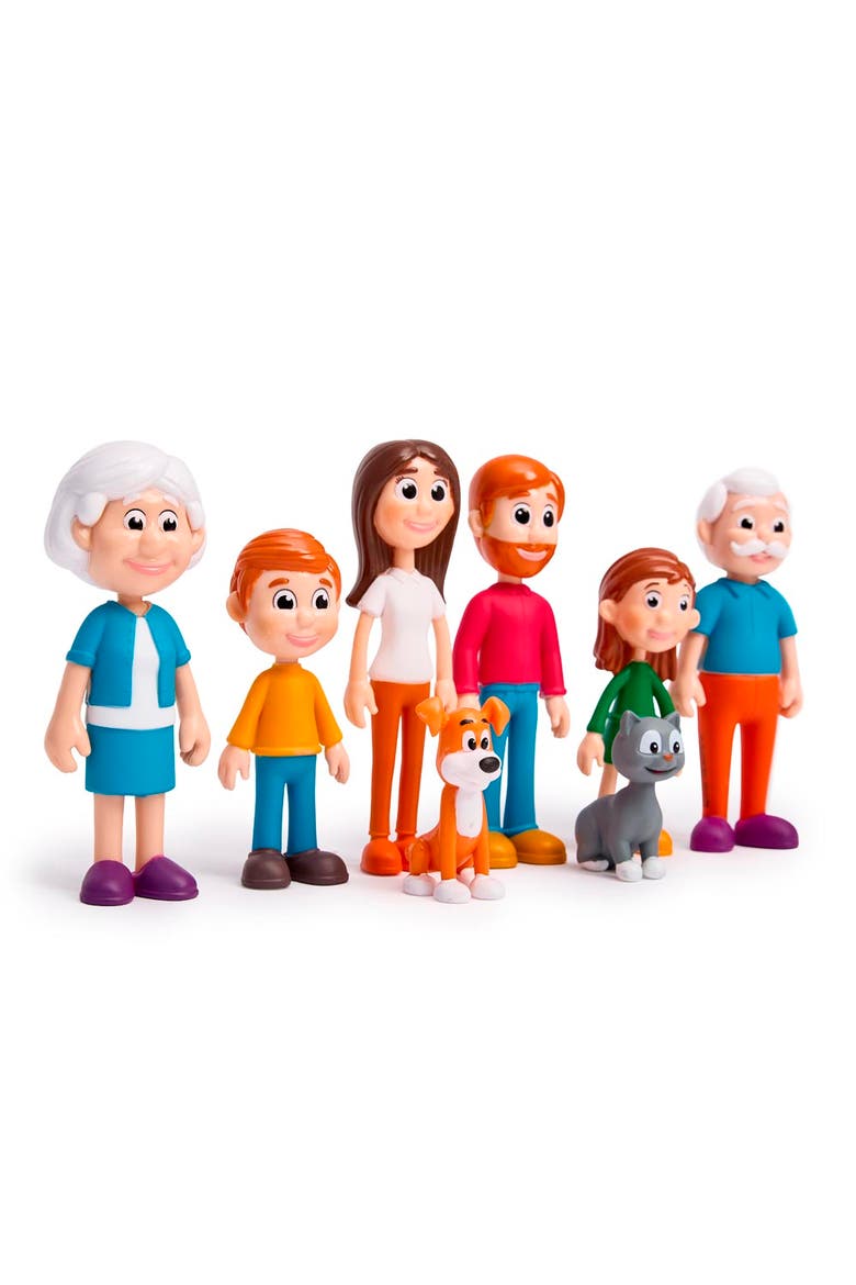 Light-Skinned Family, Alternate, color, Multi