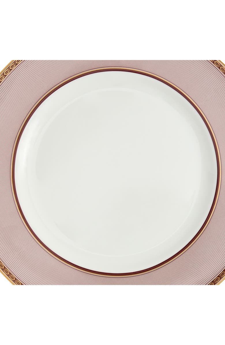 Wedgwood Red Splendor 22K Gold Accent Bone China Dinner Plate, Alternate, color, Multi