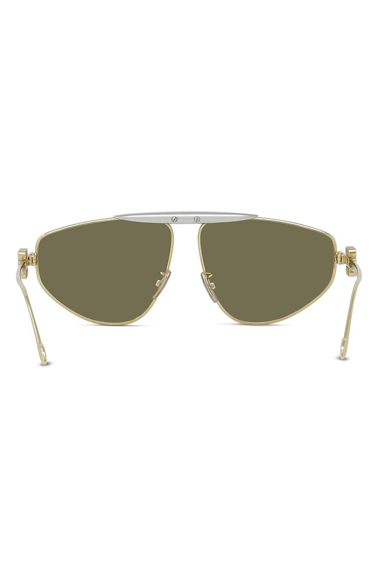 Loewe Anagram 61mm Pilot Sunglasses, Alternate, color, 