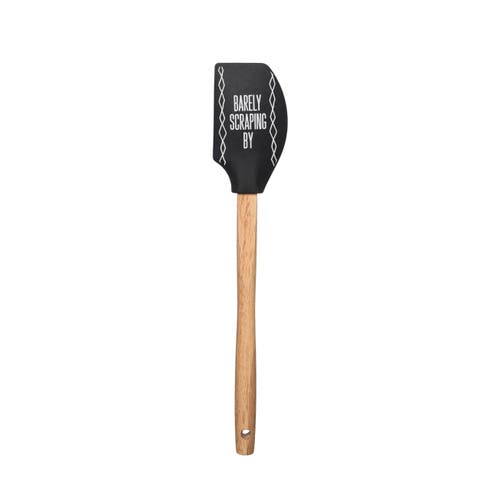 Barely Scraping By Spatula Rubber Black