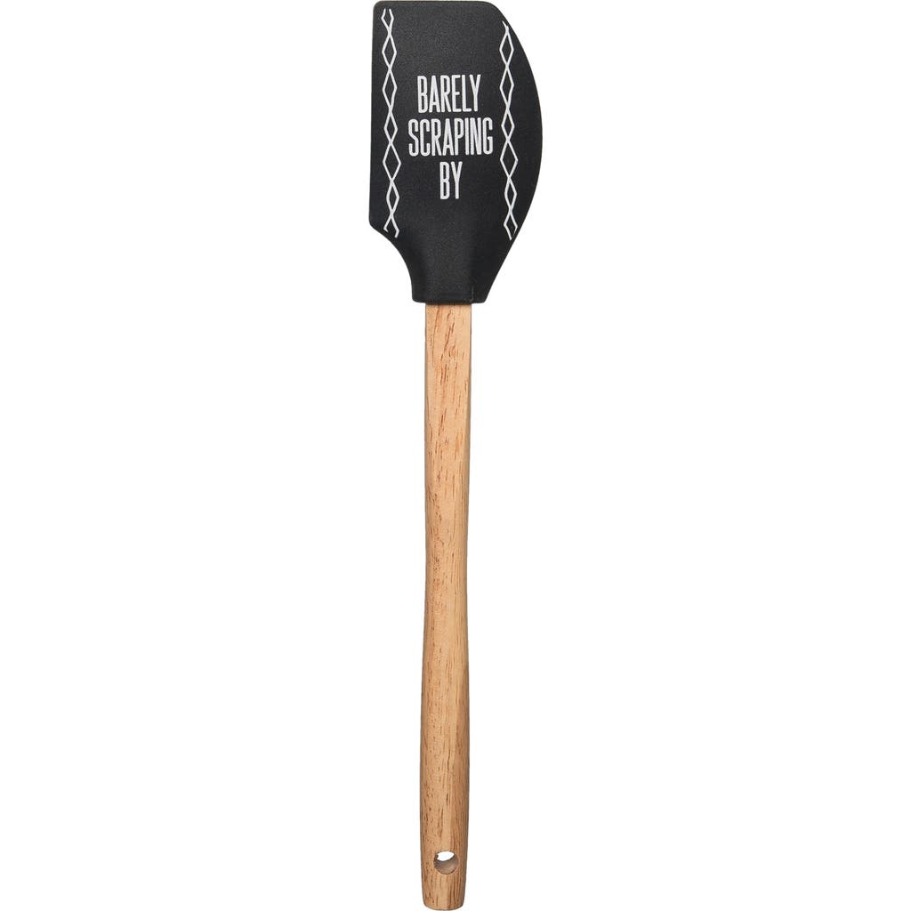Totalee Gift Barely Scraping By Spatula Rubber Black