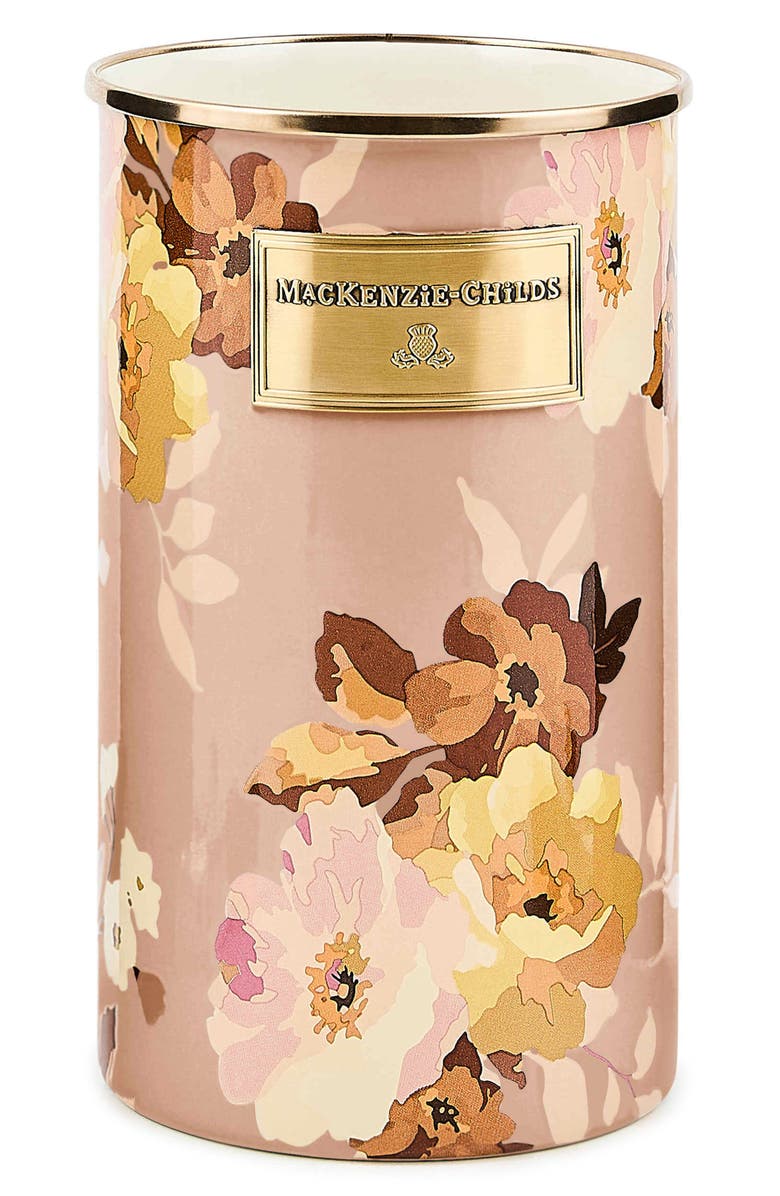 MACKENZIE CHILDS Wild Rose Mauve Utensil Holder, Main, color, Mauve