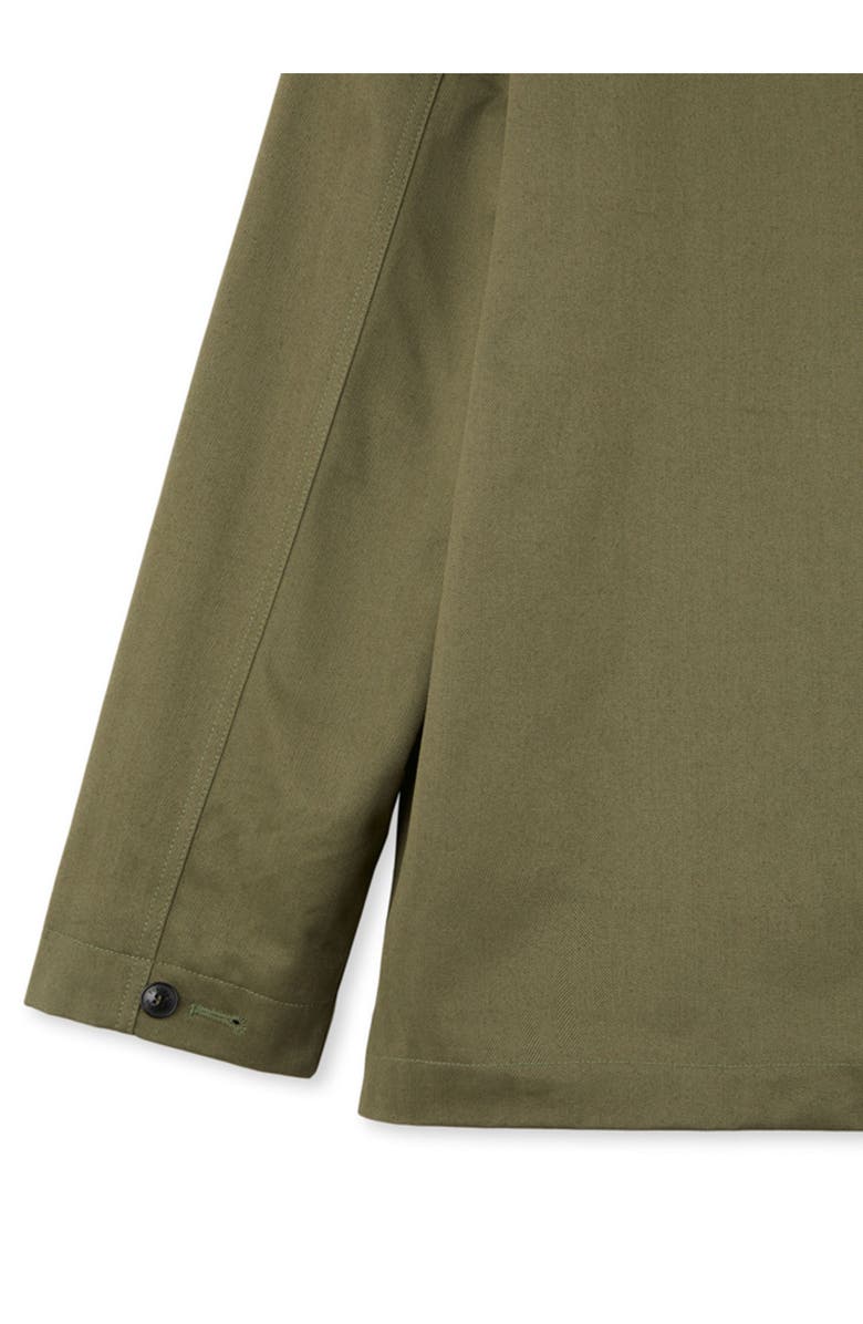 Fortela Solomonf Cotton Padded Overshirt, Alternate, color, Green