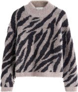 NEXT Kids' Zebra Knit Sweater