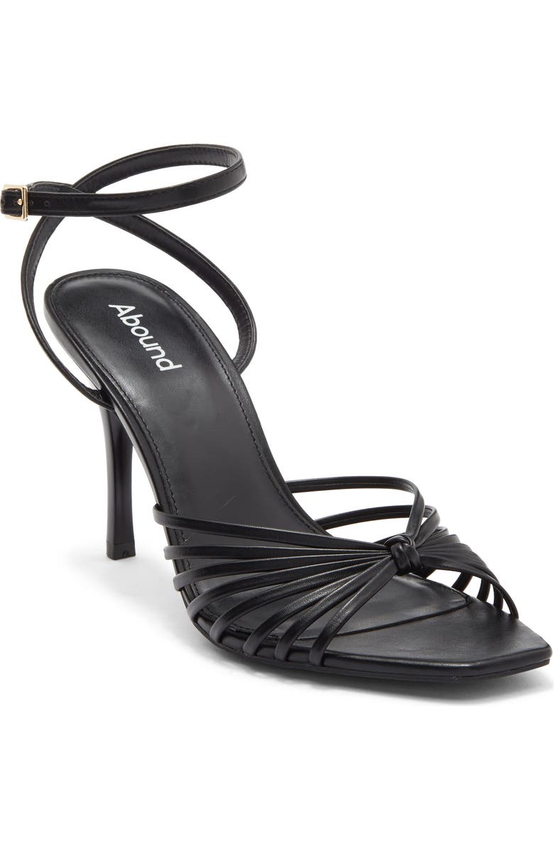 Abound Dulce Ankle Strap Sandal, Main, color, Black