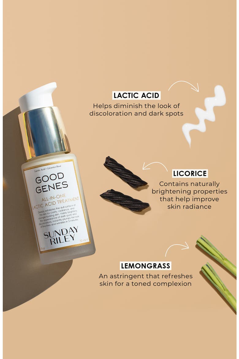 Good Genes All-in-One Lactic Acid Exfoliating Face Treatment Serum, Alternate, color, NO COLOR