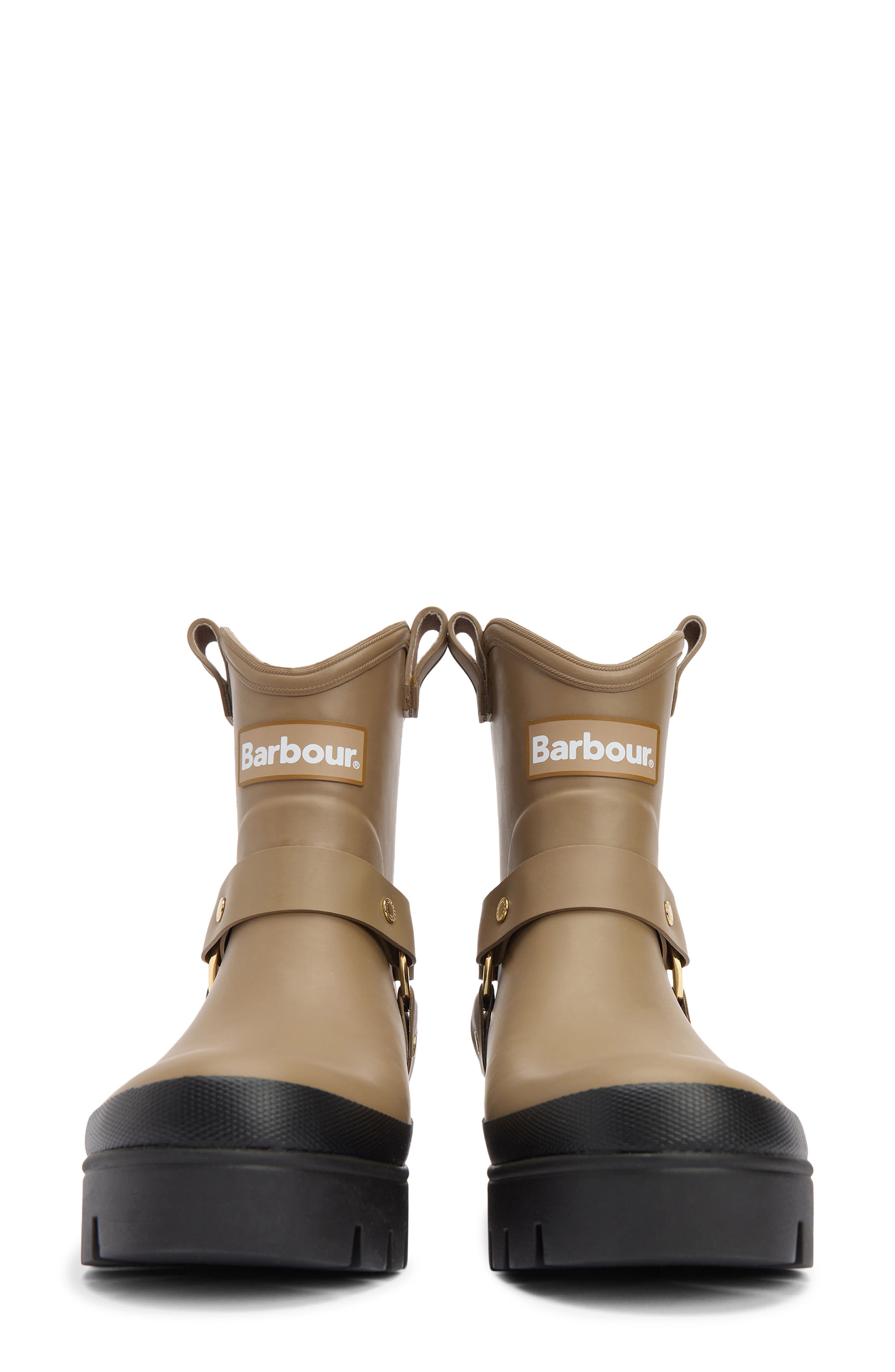 Elley Harness Rain Boot, Alternate, color, MILITARY