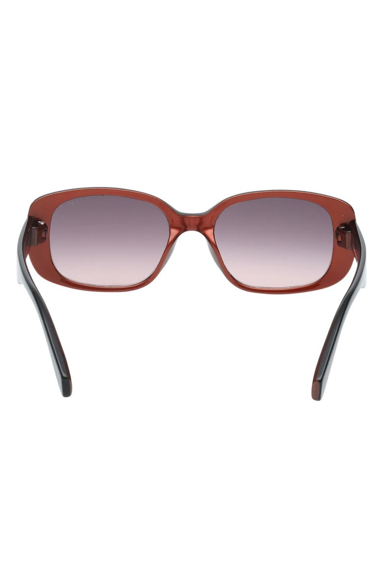 abercrombie kids Kids' Rectangular Sunglasses, Alternate, color, Shiny Black / Gradient Smoke