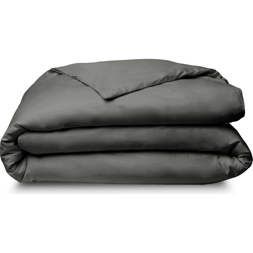 Sijo 400 Thread Count CrispCool Organic Cotton Percale Duvet Cover in Storm  product