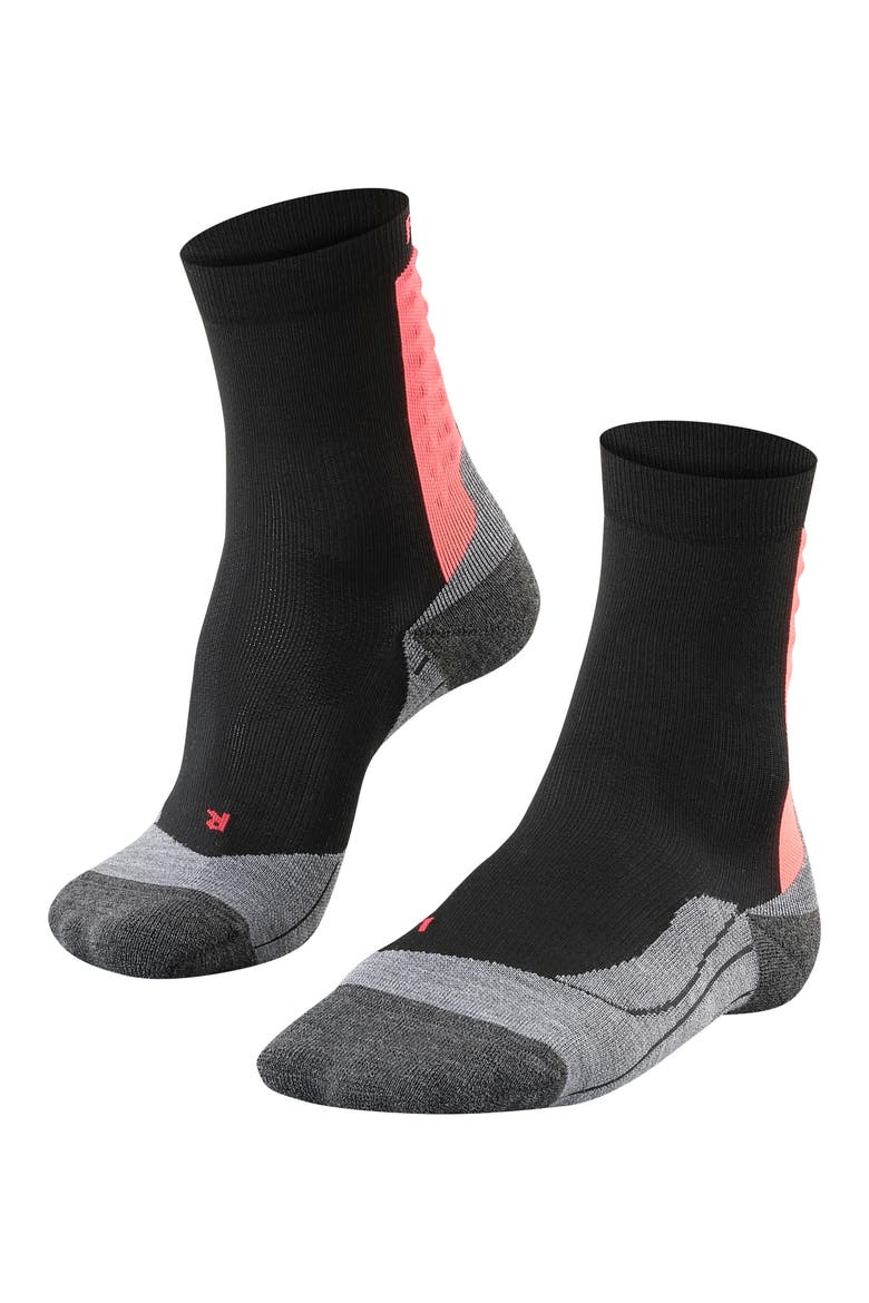Achilles Tendon Relief Athletic Socks, Main, color, Black