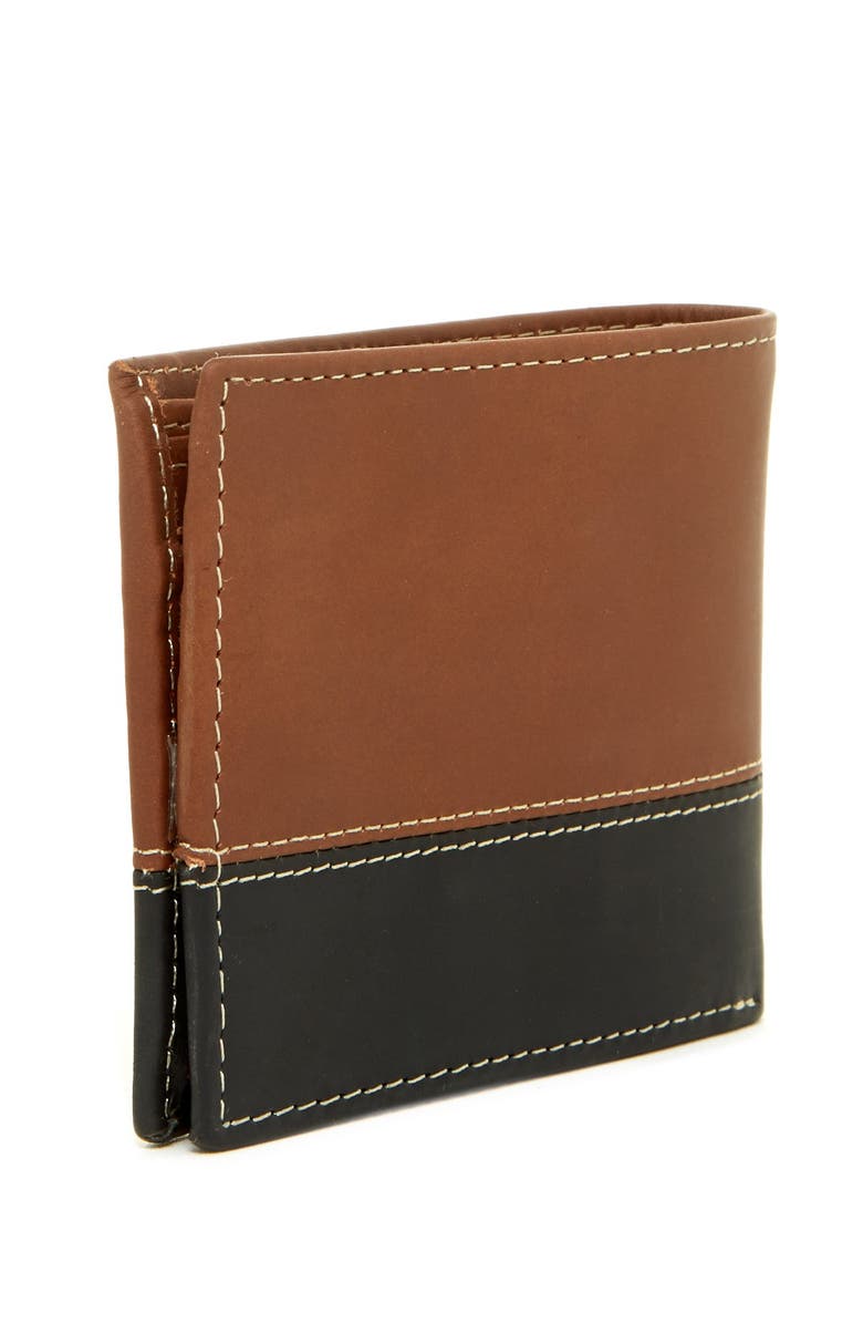 Timberland Colorblock Commuter Wallet, Alternate, color, 
