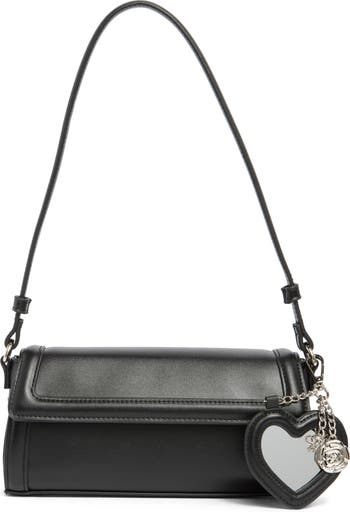 ●Fallett● Meringue bag black FA2403BG05BK Women Black Frayme MIRUM® Mini Square Bucket Bag | Stella