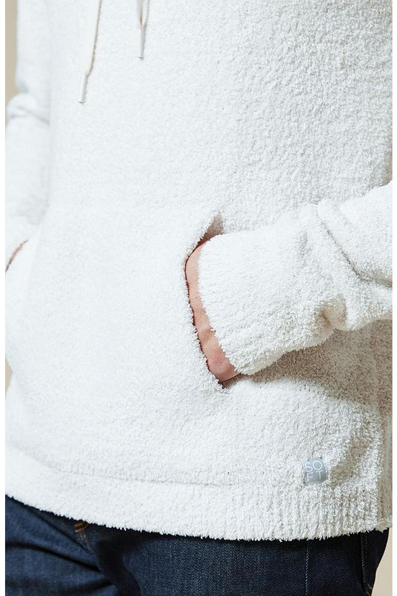 Ultra-Soft Men's Marshmallow Hooded Sweatshirt, Alternate, color, Almond