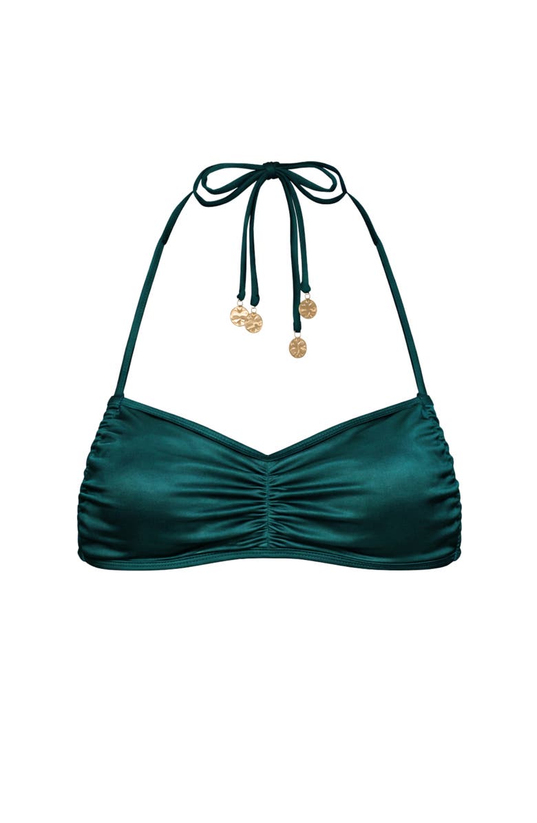 Ivy Swimwear Darya Bikini Top, Main, color, Green