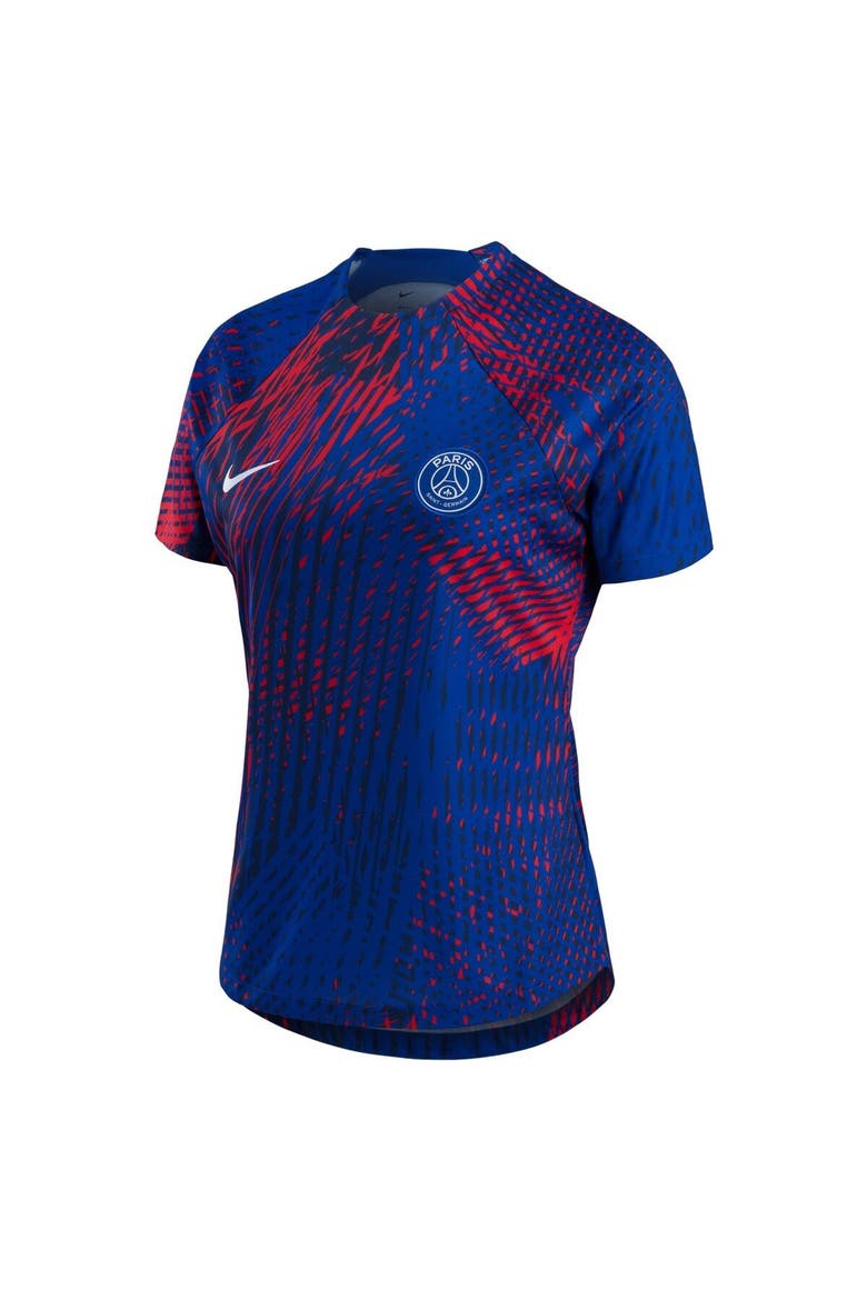 Women's Nike Blue Paris Saint-Germain 2022 Pre-Match Top, Alternate, color, Blue