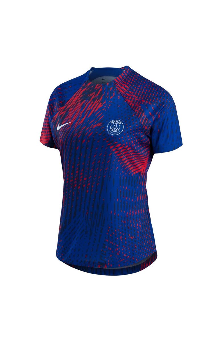 Nike Women's Nike Blue Paris Saint-Germain 2022 Pre-Match Top, Alternate, color, 