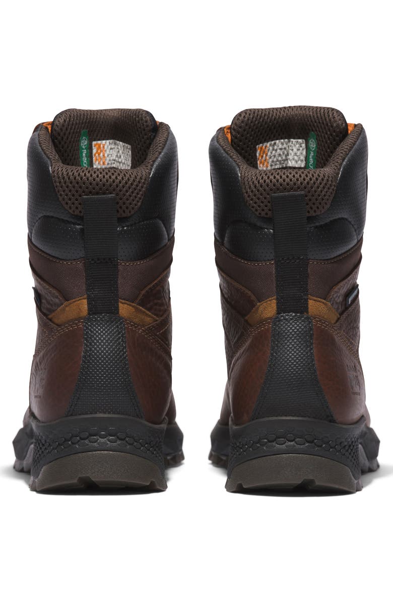 Timberland TiTAN EV 8" Composite Toe Waterproof Work Boot, Alternate, color, Brown