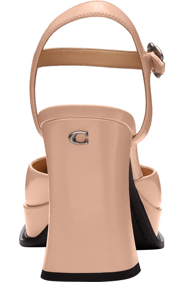 COACH Tea Rose Platform Pump, Alternate, color, Pink Cream