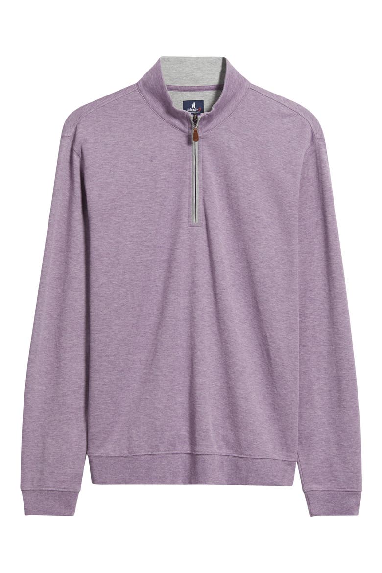 Sully Quarter Zip Pullover, Alternate, color, THISTLE