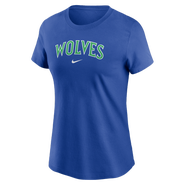 Nike Women's Nike Blue Minnesota Timberwolves Core T-Shirt