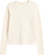 Marine Layer Lexi Stripe Sun-In Rib Long Sleeve T-Shirt