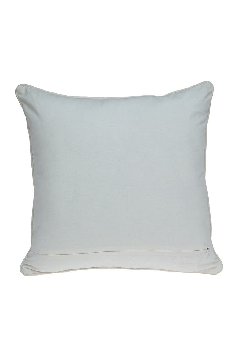 Klover Beige Throw Pillow, Alternate, color, BEIGE