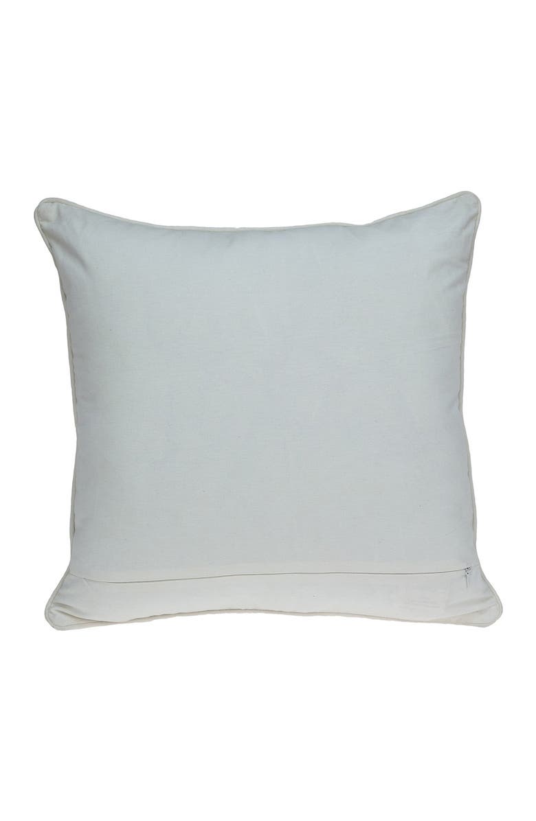 PARKLAND COLLECTION Klover Beige Throw Pillow, Alternate, color, Beige