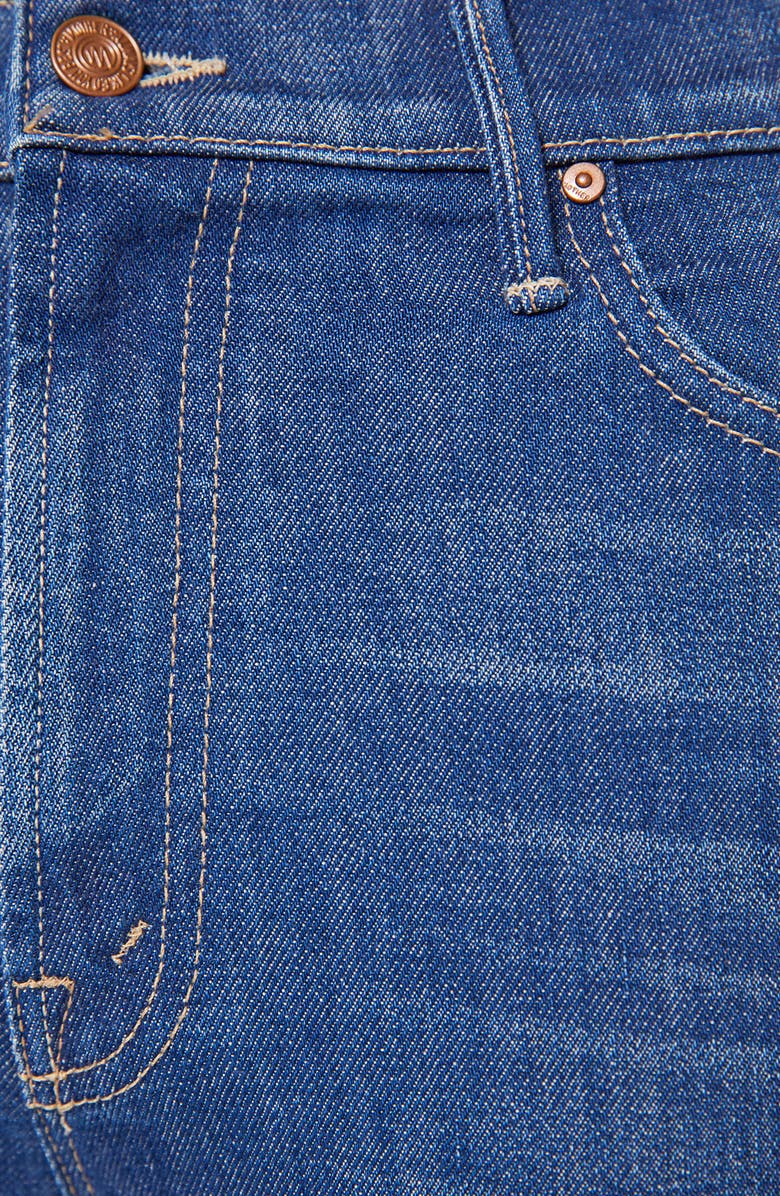 MOTHER The Kick It Flood Ankle Straight Leg Jeans, Alternate, color, Do Not Disturb