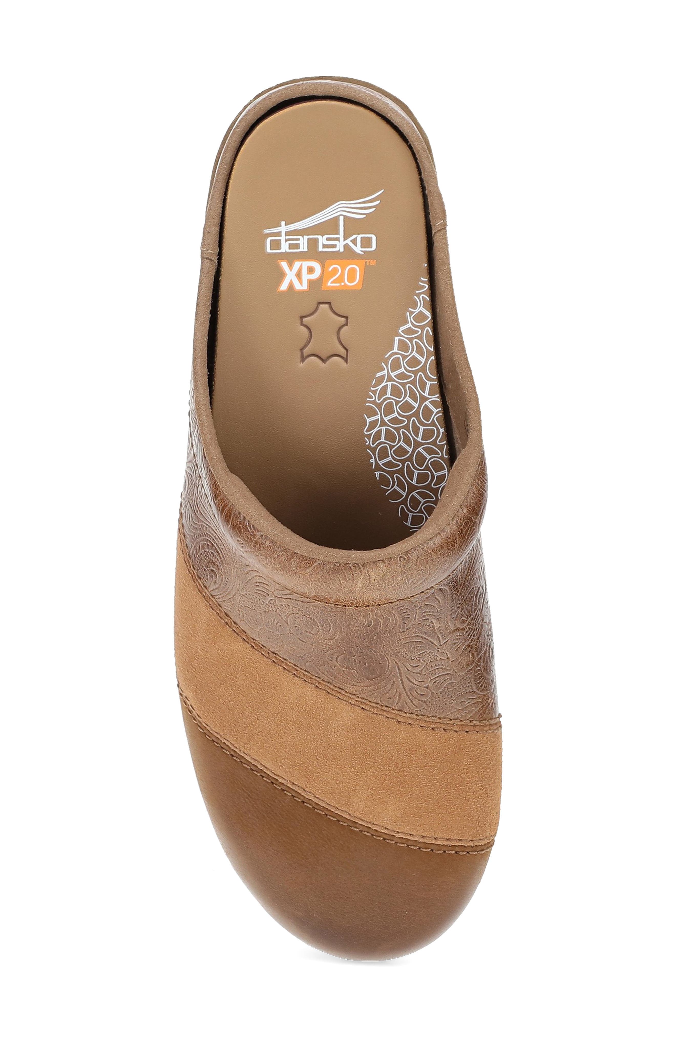 Zinnia Clog, Alternate, color, TAN MULTI