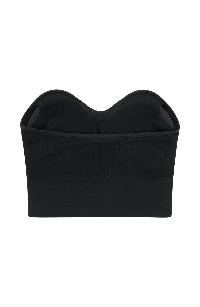 BRABAR Soft Strapless Bra Top, Alternate, color, Black