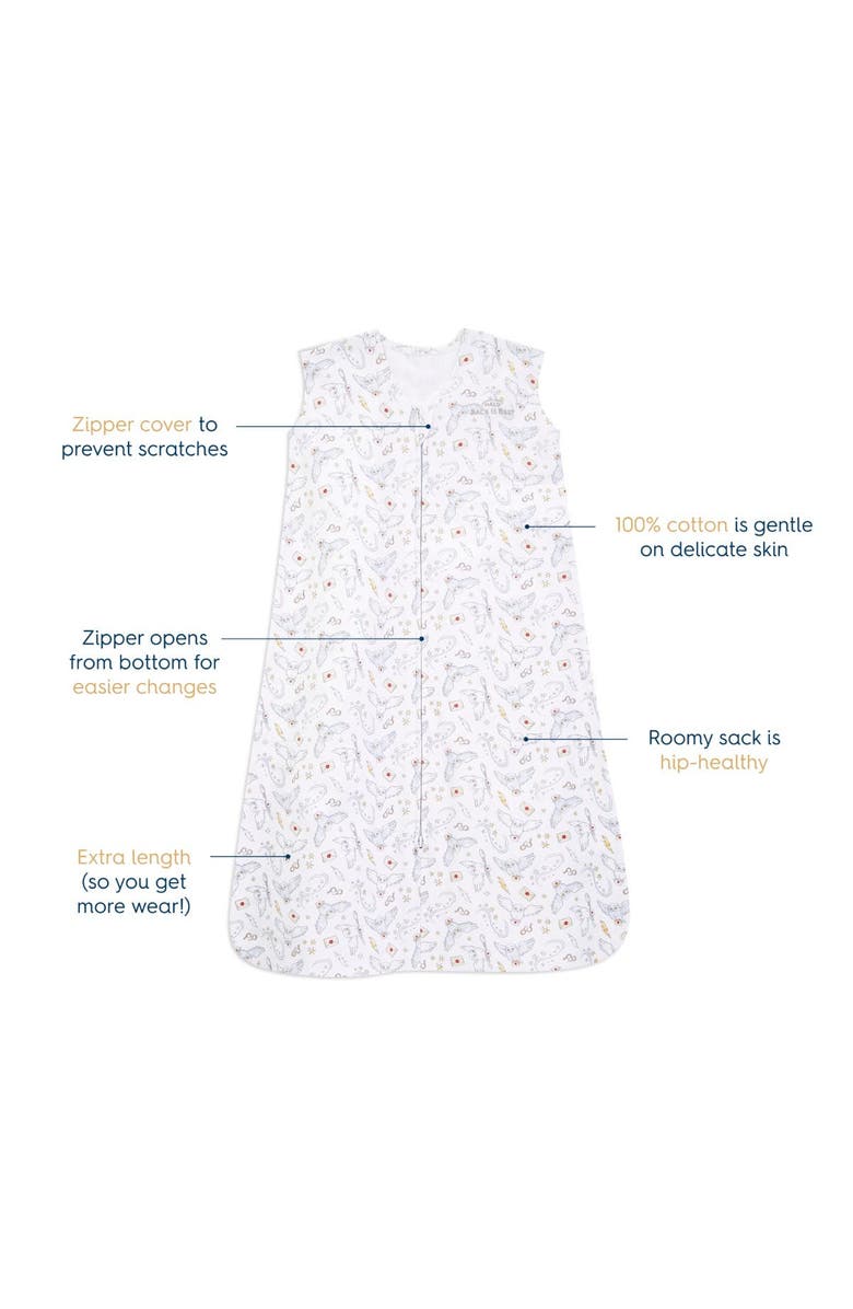 HALO Harry Potter SleepSack, 100% Cotton 0.5 TOG Wearable Blanket, Swaddle Transition Sleeping Bag, Alternate, color, Harry Potter Messenger