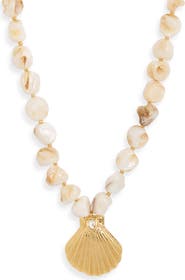 FRASIER STERLING Catalina Shell Pendant Necklace