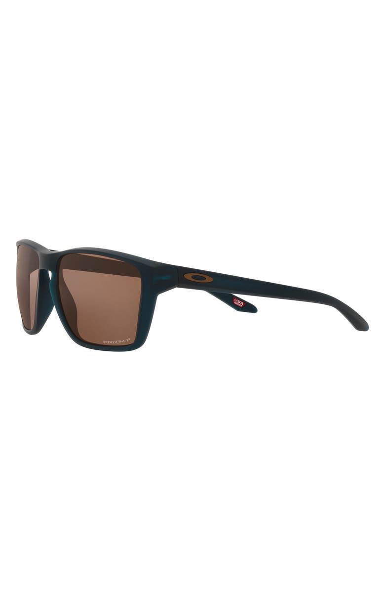Oakley Sylas 60mm Prizm<sup>™</sup> Polarized Rectangular Sunglasses, Alternate, color, 