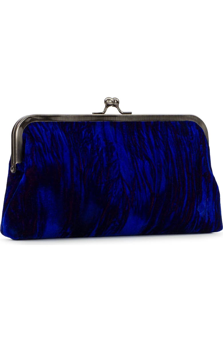 Patricia Nash Potenaz Frame Bag, Alternate, color, Blue