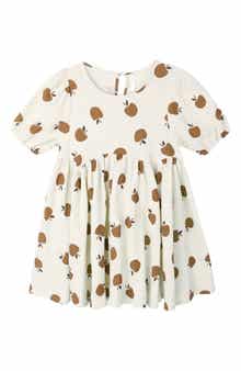 Golden Apples Cotton Gauze Dress