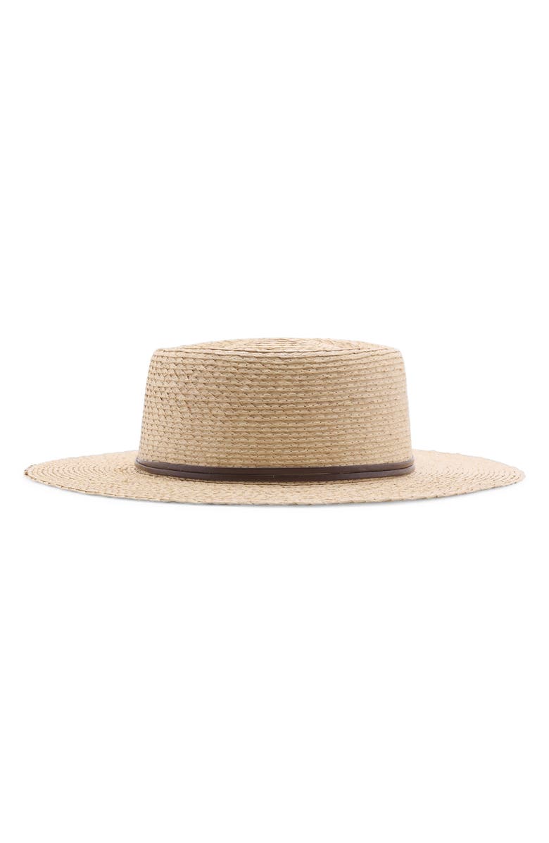 MANGO Straw Sun Hat, Main, color,