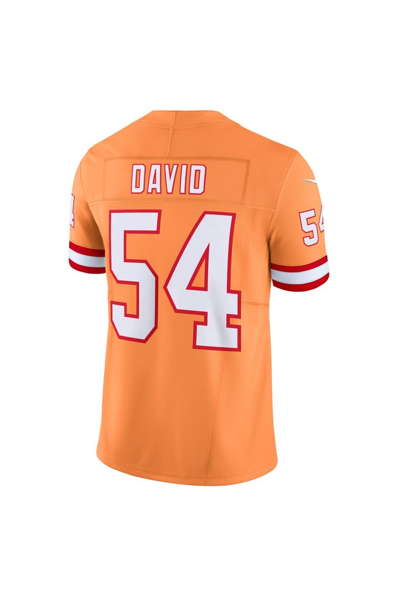 Men's Nike Lavonte David Orange Tampa Bay Buccaneers Vapor F.U.S.E. Limited Jersey, Alternate, color, Orange