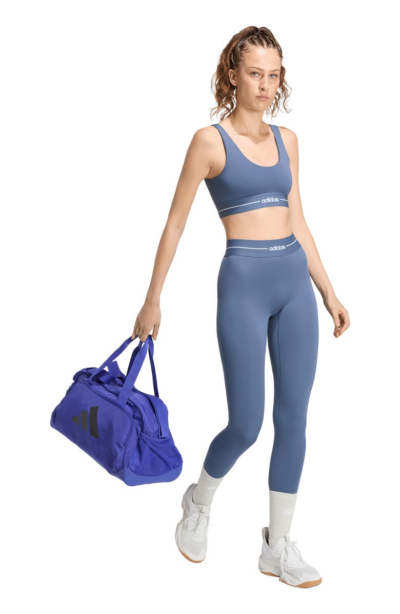 adidas Originals Logo Elastic Waist Leggings, Alternate, color, Preloved Ink