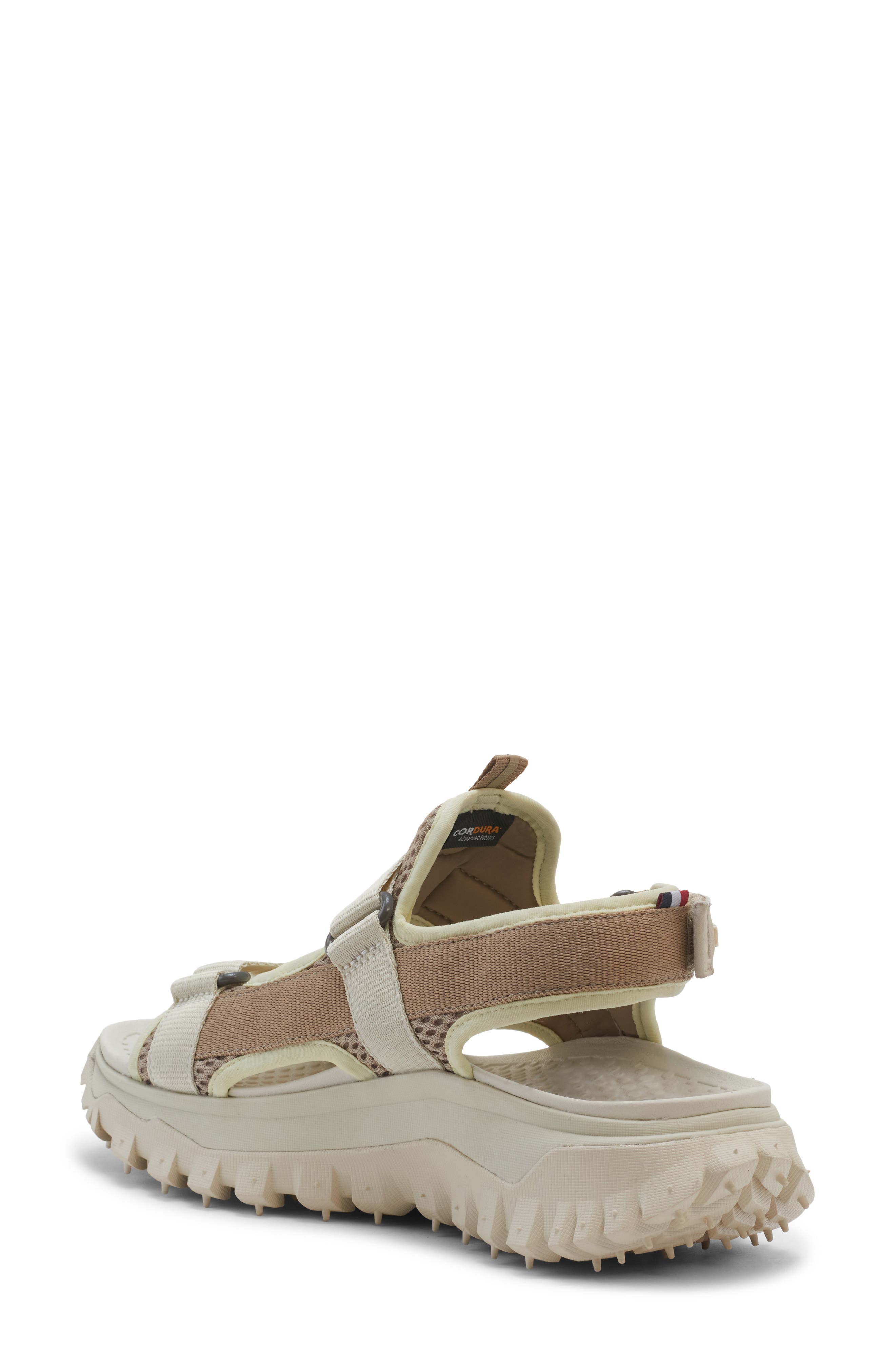 Moncler Trailgrip Vela Hiking Sandal, Alternate, color, Croissant