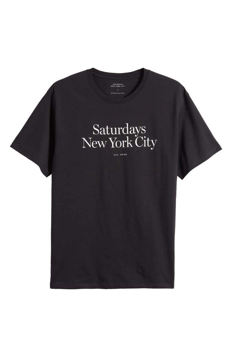 Saturdays NYC Miller Standard Logo Graphic T-Shirt, Alternate, color, 