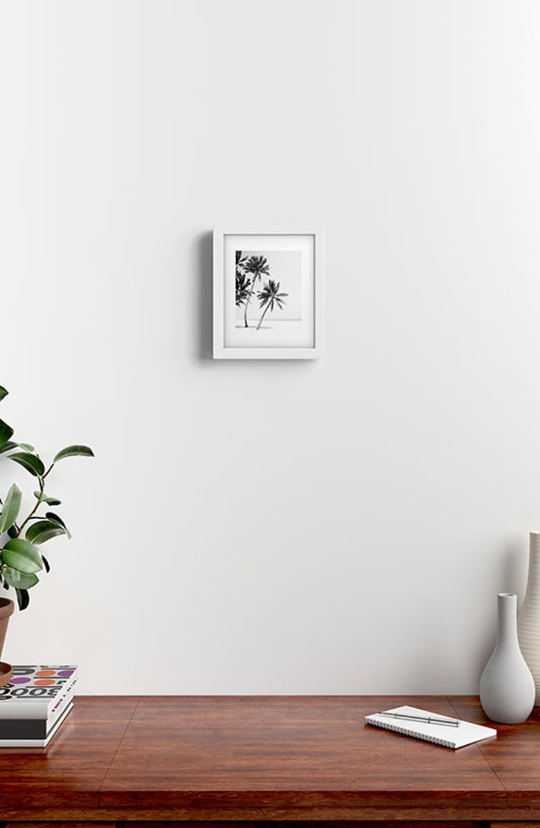 Deny Designs Island Framed Art Print, Alternate, color, Black-White