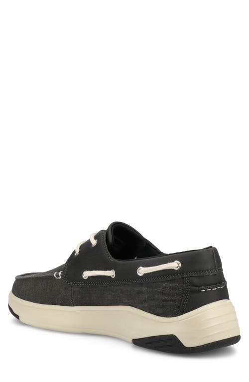 Vance Co. Vance Co Catamaran Boat Shoe In Black