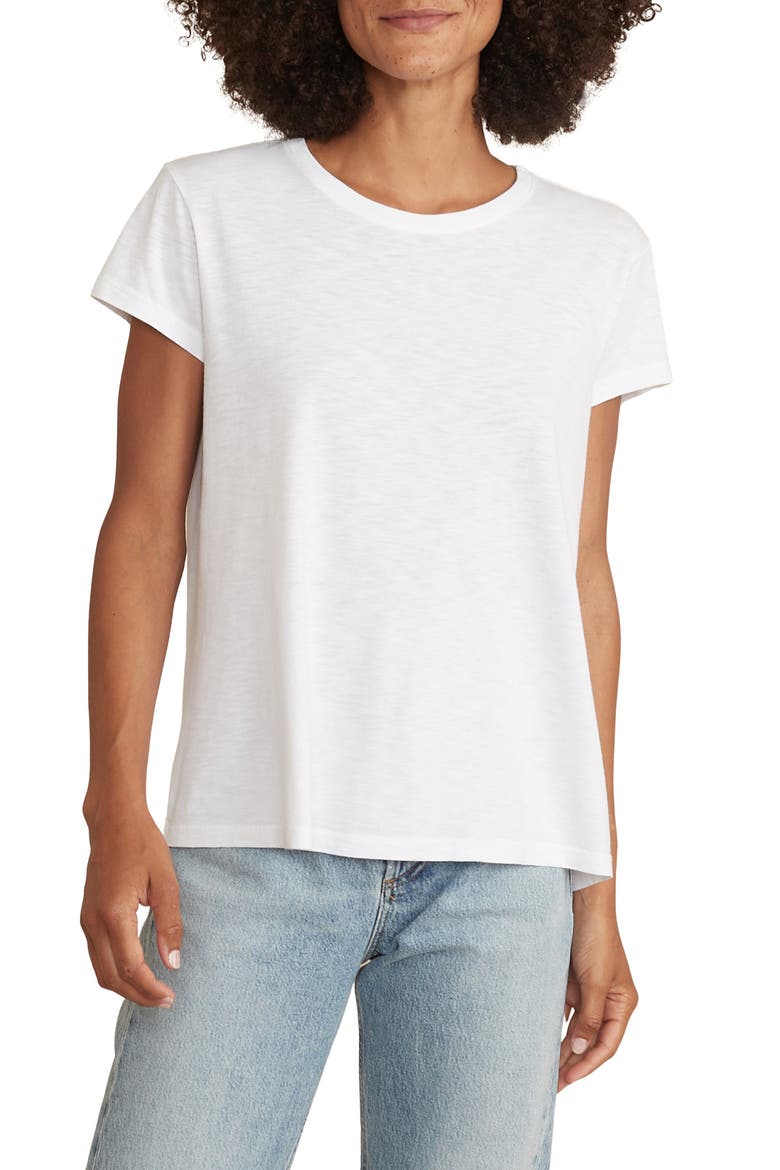 Swing Crewneck T-Shirt, Main, color, WHITE