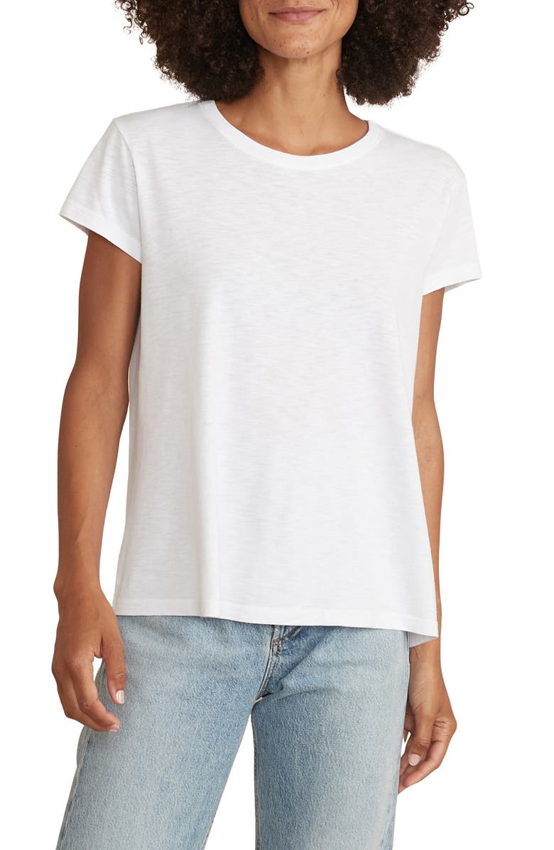 Marine Layer Swing Crewneck T-Shirt, Main, color, White